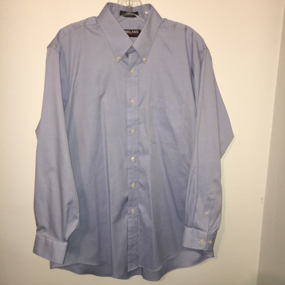 LONG SLEEVE BLUE MEN’S SHIRT